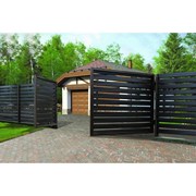 Забор и ворота Ранчо фото