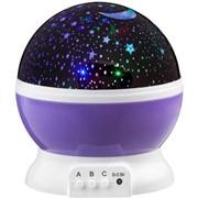 Ночник-проектор “Звёздная сфера“ (цвет в ассортименте) фотография