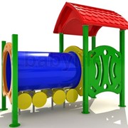 Детский игровой комплекс для улицы Паровозик2 фото