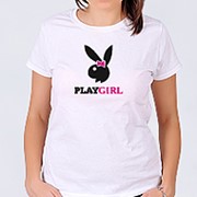 Рекламные сувениры Женская футболка PlayGirl