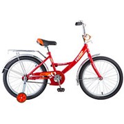 Велосипед NOVATRACK 20“, Vector, красный, тормоз нож., крылья и багажник хром..#126766 фотография