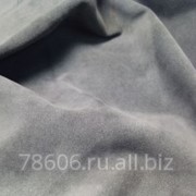 Спилок-велюр, цвет серый, толщина 1,2-1,4 мм. фотография