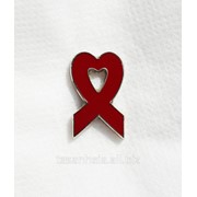 Изготовление Значков- символ солидарности в борьбе с ВИЧ фото
