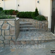 Облицовочный камень для лестниц фото