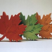 Игрушка декоративная Кленовые листья № 129