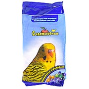 Корм СЧАСТЛИВЧИК для попугаев (витамин+минерал) 350гр