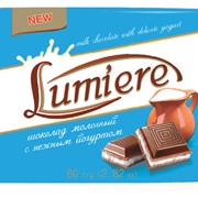 Шоколад молочный “Lumiere“ с нежным йогуртом фото