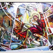 Картина на стекле Молитва