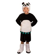 Карнавальный костюм для детей Элит Классик Панда Кунг-Фу детский, 32 (128 см)