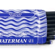 Чернильный картридж Waterman Standard для перьевых ручек Синий фотография