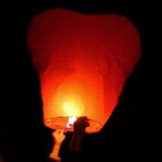 Небесный фонарик Сердце (красный) Подарки, Китайские фонарики Украина, Киев, Донецк, Одесса