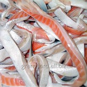 Брюшки лосося 1,5-4 соль фото