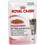 Сухой корм Royal Canin Kitten Instinctive Паучи для котят с 4 до 12 месяцев 12 желе по 85 гр фотография