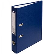 Папка-регистратор OfficeSpace, 70 мм., синяя, бумвинил, 270165