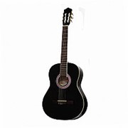 Barcelona CG36BK 4/4 - Классическая гитара, цвет чёрный, глянцевый фото