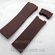 Сменные резиновые части к Ulysse Nardin коричневые, шеколад 0914 фотография