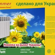 SUMMER радиатор алюминиевый фото