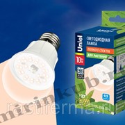 Лампа светодиодная LED-A60-10W/SPFR/E27/CL PLP01WH