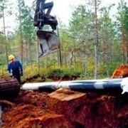 Прокладывание трубопроводов (трубы UPONOR) фото