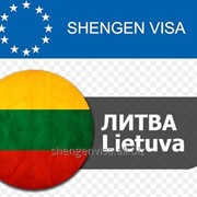 Национальная виза Литва фото