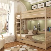 Украинская деревянная двухъярусная кровать "Дуэт", Эстелла