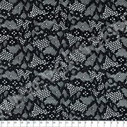Ткань, гипюр с эластаном Арт.GL24, цвет чёрный, ширина 150см,120м в наличии