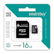 Карта памяти SmartBuy 16Gb microSD Class 10 фото