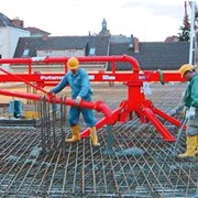 Стрелы круговые механические распределительные RV 10 и RV 12, обеспечивают укладку бетона на площади до 320 и 380 м2 соответственно и могут быть быстро перемещены на новое место работы при помощи крана, пр-во PUTZMEISTER AG (Германия)
