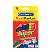Фломастеры Super Washable Maxi (Centropen) фото