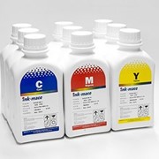 Набор литровых чернил Ink-mate EIM990 (9 цветов по 1000 грамм) для плоттеров Epson 7890 9890 в оригинальной упаковке фотография