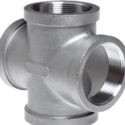 Крест из нержавеющей стали D1= 28 мм, Соединение: под приварку фото