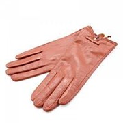 Рыжие женские перчатки