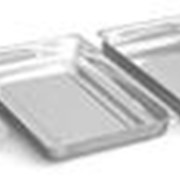Лоток прямоугольный из нержавеющей стали 200х150х25мм на 500 мл ( упаковка 2шт ) фото