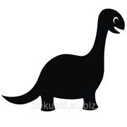 Интерьерная наклейка для мела Динозаврик Гарик фотография