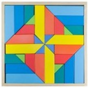 Мозаика «Калейдоскоп» окрашенная 8 цветов, 32 детали