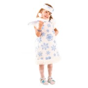Детский карнавальный костюм Снежинка фото