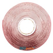 Скотч двусторонний 9мм-5м 3М прозрачный фото