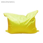 Кресло-мешок Мат мини, ткань нейлон, цвет желтый фото