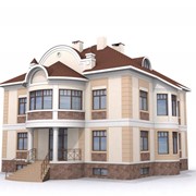 Проектирование домов, коттеджей. Готовые проекты коттеджей в Алматы фото