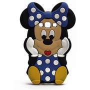 Чехол силиконовый 3D Minnie Mouse Samsung Galaxy A7 SM-A700H Blue фото
