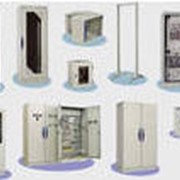 Шкафы телекоммуникационные, стойки фото