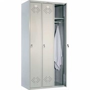 Шкаф металлический для одежды трехстворчатый LS(LE)-31