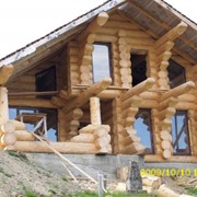 Дома дизайнерские из бруса под ключ под заказ Украина, жилые здания из дерева построить Тернополь фото