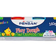 Тесто для лепки Pensan 160 гр., 4 цв., 4 баночки по 40 гр., PE101
