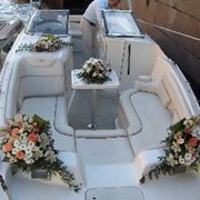 Свадебное оформление яхт фото