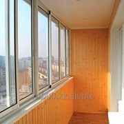 Обшивка балконов и лоджий фото