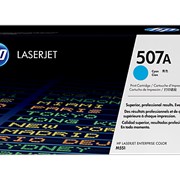 CE401A Hewlett-Packard 507A тонер-картридж, Стандартный, Голубой фотография