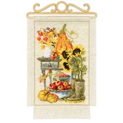 1657 Набор для вышивания Риолис “Дача. Осень“ 20*30 см фото