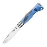 Нож Opinel №7 Outd Junior, синий, блистер фотография