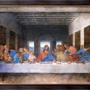 Картина Тайная вечеря , Винчи, Леонардо да фотография